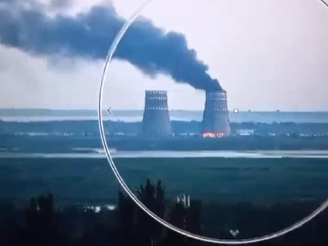 drone attack unlikely caused fire at zaporizhzhia plant un